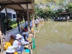 Disbudpar Jatim Gelar Festival Wisata Mancing di Kolam Pancing Monstero Fishing Park Sidoarjo