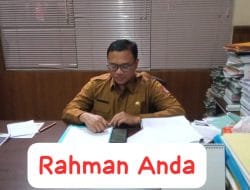 Penetapan Revisi Perda RTRW, Rahman Anda Ingin Cepat Disahkan