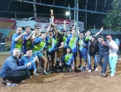 Menang 3-1, RW 11 Juarai Turnamen Bola Voli Putra Se-Kelurahan Winongo, Kota Madiun