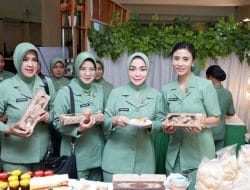 Ketua Persit KCK Daerah V/Brawijaya Puji Kreativitas Anggotanya