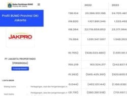 Di Era Pj Gubernur Heru, PT Jakpro Rugi Usaha Tembus Rp701 Miliar