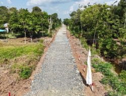 Jalan Desa Manyahi Tingkatkan Kelancaran Tranportasi Hasil Bumi Warga Manyahi, Hasil Kerja Satgas TMMD