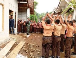 Satgas TMMD Ke 121 Kodim Probolinggo Berikan Wawasan Kebangsaan