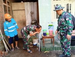 Pipanisasi Program TMMD Ke 121 Kodim 0820/Probolinggo Selesai, Dansatgas Letkol Arm Heri Budiasto Lakukan Pengecekan