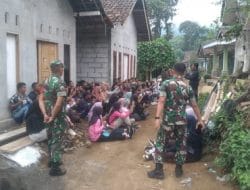 Satgas TMMD Ke 121 Kodim Probolinggo Bersama PDAM Sosialiasi Tentang Efektifitas Penggunaan Air