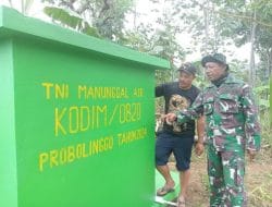 Satgas TMMD Ke 121 Kodim Probolinggo, Kembali Melakukan Pemantauan Dan Pengecekan Tandon Air Program Pipanisasi