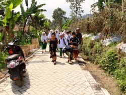 Akses Sudah Berpaving, Siswa Tidak lagi Kesulitan