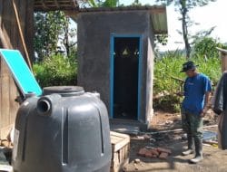 Pembangunan Sarana Sanitasi Program TMMD Ke 121 Kodim Probolinggo Hampir Rampung
