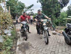 Kasdim Pantau Pengejaan Pavingisasi TMMD Ke 121 Kodim Probolinggo Tahun 2024