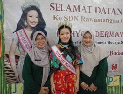 Ry Hyori Dermawan Perkenalkan Wayang Ajen dan Jamu ke Siswa SDN Rawamangun 05