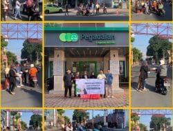 Program Jum’at Berkah, Pegadaian Kanwil XII Surabaya Bagikan Ribuan Makanan Siap Saji