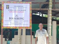 LBH Papua Justice & Peace Buka Pos ke 7 di Kota Sorong
