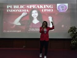 Priska Sahanaya Dorong Kemampuan Public Speaking di SD Katolik Sang Timur Bersama Agatis