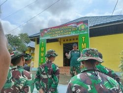 Satgas TMMD Kodim 1010/Tapin Rutin Apel Pagi Sebelum Pekerjaan Dimulai