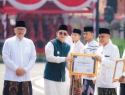 Pimpin Apel Hari Santri, Pj. Gubernur Adhy: Santri Harus Jadi Generasi yang Multitalenta