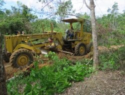 TMMD Kodim 1010/Tapin Realisasikan Pembuatan Badan Jalan