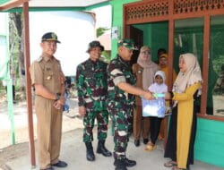 Tim Wasev Tinjau Lokasi TMMD di Desa Salam Babaris