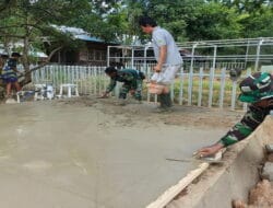 TMMD Kodim 1010/Tapin Kerjakan Program TNI Manunggal Air