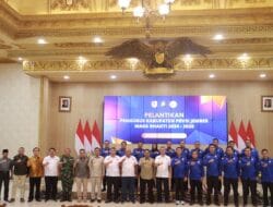 Kapolda Jatim Lantik Pengurus PBVSI Kabupaten Jember Masa Bakti 2024-2028