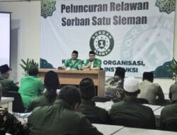 Tampung Aspirasi Kader, GP Ansor Sleman Luncurkan Relawan Sorban