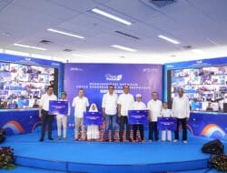 Pelindo Terminal Petikemas Beri Santunan untuk Ribuan Anak Yatim dan Bantuan Sarana Ibadah