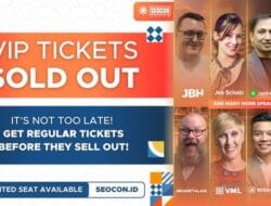 SEOCon Forum Bali 2024: Tiket VIP Habis Terjual – Amankan Tiket Anda Sekarang!