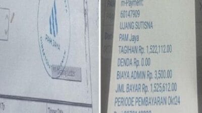 Ada Lagi Laporan Keluhan Masyarakat atas Pelayanan Air PAM JAYA: DPRD dan Pj Gubernur Teguh Perlu Bersikap!