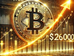 BTC Melesat, Bitcoin Catat Kenaikan Bulanan Terbesar Hingga USD $26.000