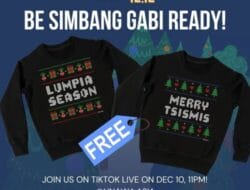 FREE Ugly Xmas Sweater Tonight: UNAWA’s Road to 12.12 TikTok Live at 11 PM!