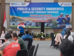 PGN SOR III Area Pasuruan Gelar Persiapan Tanggap Darurat Lewat Safety and Security Awareness