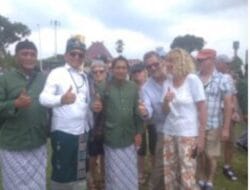 Soft Launching Alun-alun Jember Nusantara Kedatangan Rombongan Bule Prancis