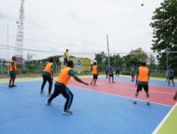 Perkuat Sinergitas, PRPP Ajak Awak Media Kompetisi Bola Voly
