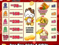 Ring in Chinese New Year 2025 with Karaoke Manekineko’s Golden Year Celebration Packages!