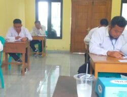 Ujian Kasun di Desa Ngampal Dipastikan Dilakukan Secara Jujur dan Transparan