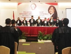 Lantik Advokat di Sumsel, Siti Jamaliah Lubis Tegaskan Advokat Jadi Garda Terdepan Penegakan Hukum