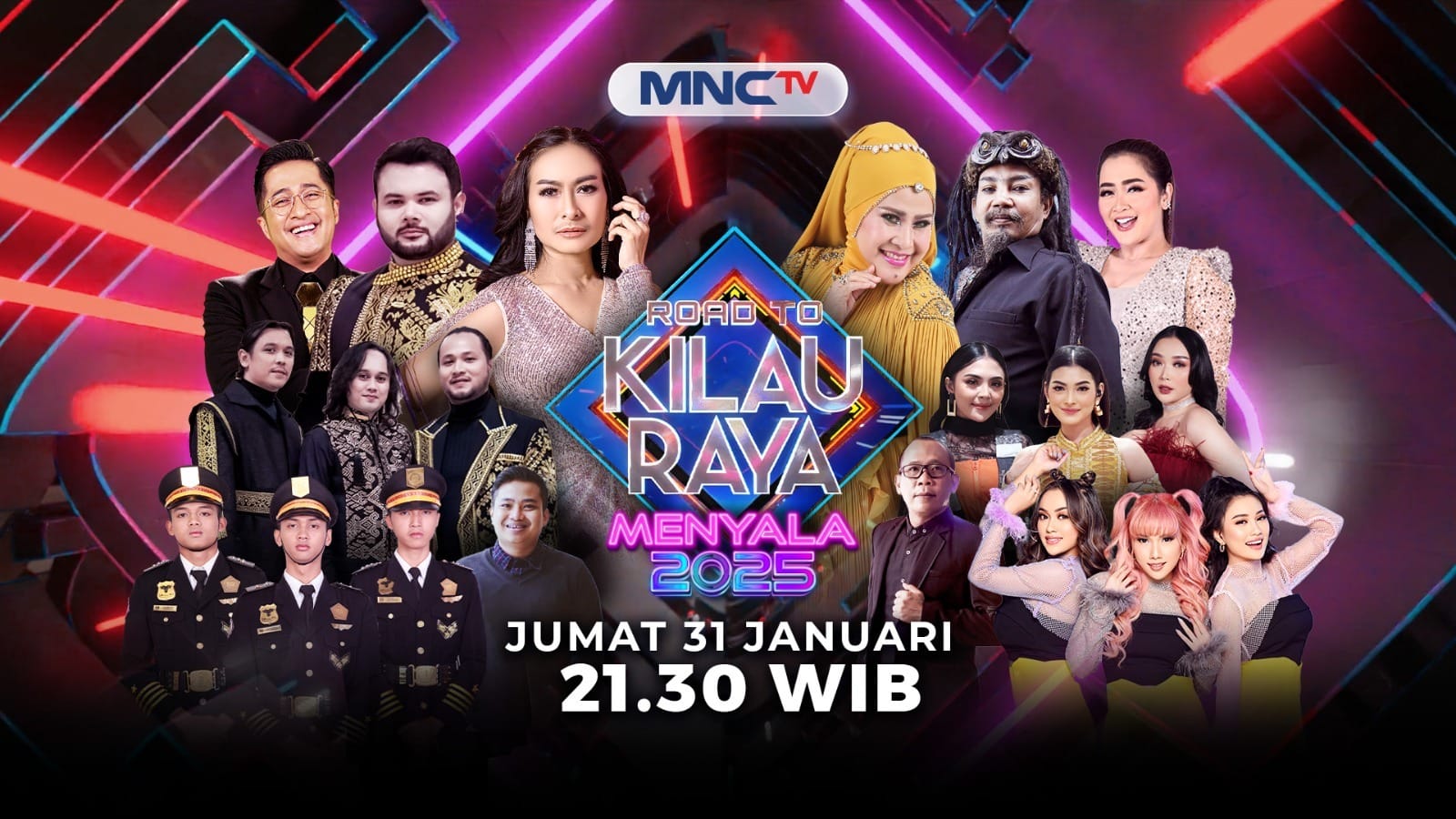 Malam Ini, Saksikan Kemeriahan Bertabur Bintang di MNCTV Malam Ini, Saksikan Kemeriahan Bertabur Bintang di MNCTV