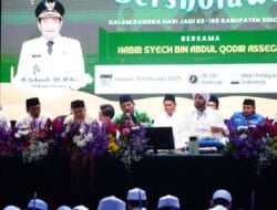 Sidoarjo Bersholawat Meriahkan Hari Jadi Kabupaten Sidoarjo Ke-166