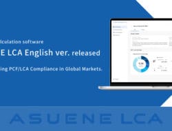 ASUENE launches English version of PCF/LCA calculation software “ASUENE LCA”