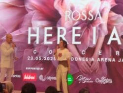 Konser “Here I Am” Rossa Digelar 23 Mei di Indonesia Arena