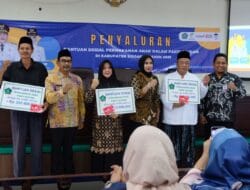 1.175 Anak Yatim di Kabupaten Sidoarjo Terima Bantuan Permakanan