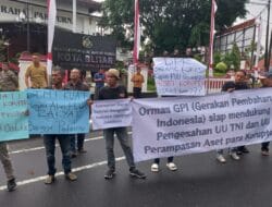 Massa GPI dan HIKAPAD Dukung UU TNI dan Pengesahan UU Perampasan Aset