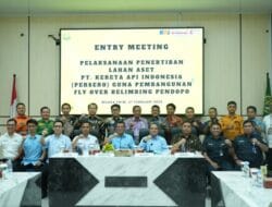 KAI Divre III Palembang Gandeng Kejati Sumsel Percepat Rencana Pembangunan Flyover di Kabupaten Muara Enim