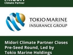 Midori Climate Partner Closes Pre-Seed Round, ​Led by Tokio Marine Holdings, to Expand Biochar Projects Across Asia