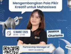 Webinar MAXY Academy Bongkar Cara Berpikir yang Bikin Mahasiswa Lebih Cerdas