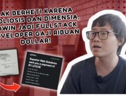 Bangkit dari Dementia, Edwin Anderson Kini Jadi Fullstack Developer Gaji Ratusan Dollar!