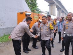 Kapolda Metro Cek Tol Japek, Perintahkan Lalin Prioritas untuk Arus Balik