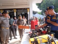 Bupati Subandi Pimpin Apel Kesiapsiagaan Nasional Satpol PP, Satlinmas, dan Damkar di Sidoarjo