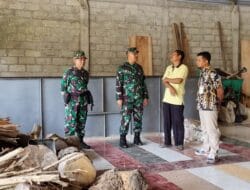 Optimalkan Sergab di Pacitan, Dandim Cek Penggilingan Mitra Bulog