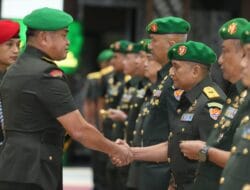 Kasad Pimpin Sertijab Pangdam IX/Udayana dan Empat Jabatan Strategis TNI AD