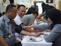 Hadir di Tengah Masyarakat, Rutan Cipinang Sukseskan Donor Darah Di Hari Bakti Pemasyarakatan ke-61